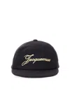 Jacquemus Baseball Hat With Logo In Blue
