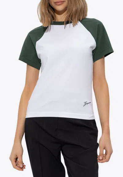 JACQUEMUS BASEBALL LOGO T-SHIRT