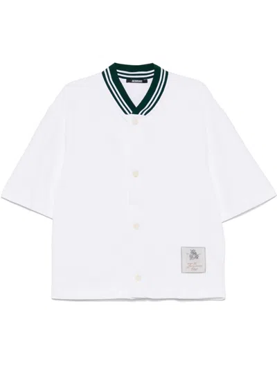 Jacquemus Baseball Shirt In White