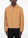 Jacquemus Basketry Herringbone Jacket In Brown