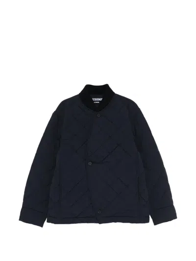 Jacquemus Bastide Quilted Jacket In Blue