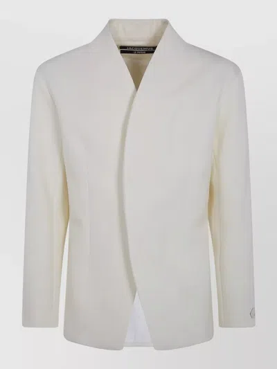 Jacquemus Bastide Shawl Collar Tailored Blazer Jacket In Animal Print