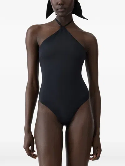 Jacquemus Bastide Swimsuit In Black