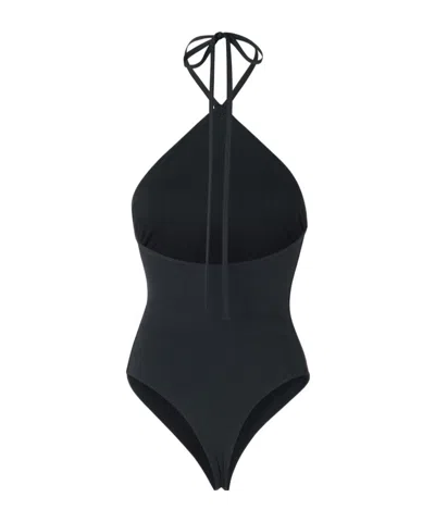 Jacquemus Bastide Swimsuit In Black