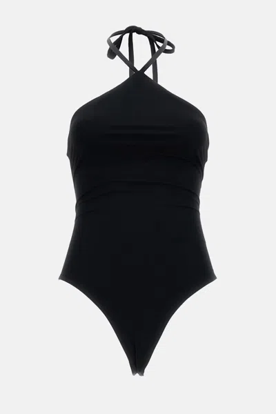 Jacquemus Bastide Swimsuit In Black