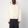 Jacquemus The Bateau Zip-up Windbreaker Jacket In White