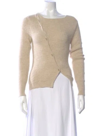 Pre-owned Jacquemus Bateau Neckline Sweater In Neutral