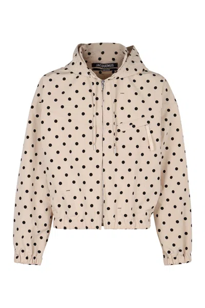 Jacquemus Bateau Technical Fabric Hooded Jacket