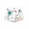 Jacquemus Le Maillot Puntini Swim Shorts In White