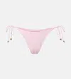 Jacquemus Le Bas De Plage Triangle Bikini Bottom In Pink