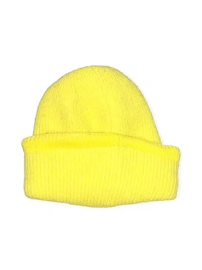Pre-owned Jacquemus Beanie Hat In Yellow