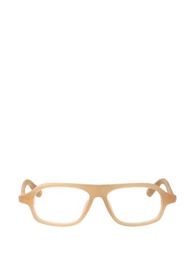 Jacquemus Becane Glasses In Neutral