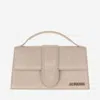Jacquemus Handle Strap Shoulder Bag In Neutral