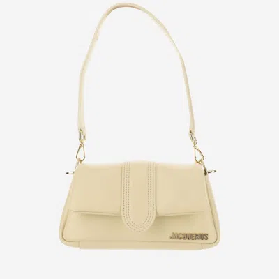 JACQUEMUS BEIGE BEIGE LE PETIT BAMBIMOU SHOULDER BAG