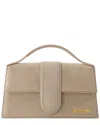 Jacquemus Mini Handbag With Padded Handle And Magnetic Closure In Nude