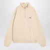 Jacquemus Men The Gros Grain Logo Sweatshirt In Neutral