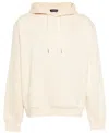 Jacquemus Brode Cotton Hoodie In Light Yellow