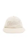 Jacquemus Beige Hat With Embroidered Logo