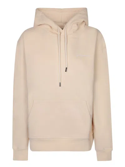 Jacquemus Beige Hoodie Sweatshirts In Neutrals