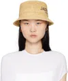 Jacquemus Beige La Casa 'le Bob Pesco' Hat In 142 Natural