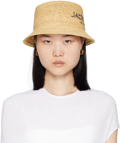 Jacquemus Beige La Casa 'le Bob Pesco' Hat In 142 Natural