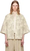 Jacquemus Beige La Croisière 'the Aloe' Shirt In Neutral