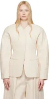 Jacquemus Beige La Croisière 'the Ovalo' Blazer