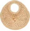 Jacquemus Beige La Croisière 'the Spiaggia Small Round' Tote