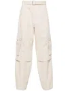 Jacquemus Cargo Gabardine Trousers
