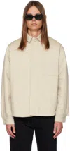 Jacquemus La Chemise Boulanger Cotton Blend Shirt In White