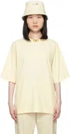 Jacquemus Beige Les Classiques 'le T-shirt Typo' T-shirt In 130 Light Beige