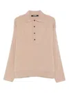Jacquemus Beige Merino Wool And Cashmere Sweater In Neutral