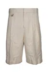 Jacquemus Men's Le Short Melo In Beige
