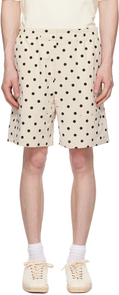 Jacquemus Beige 'the Aloe' Shorts In Neutral