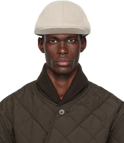 Jacquemus Beige 'the Atelier' Cap In Purple