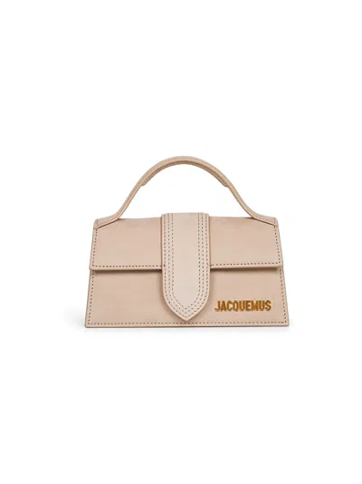 Jacquemus Beige The Bambino Mini Handbag In Sand