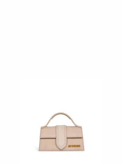 Jacquemus Beige The Bambino Mini Handbag In Neutral