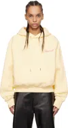 Jacquemus Beige 'the Corto' Hoodie In 1iw Uni Club Beige