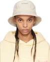 Jacquemus Le Bob Gadjo Bucket Hat In 1jk Croco Beige