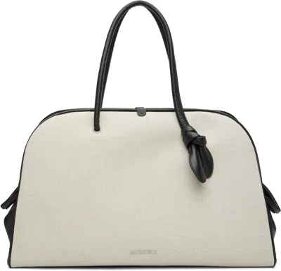 Jacquemus Beige 'the Large Turismo' Carryall Tote