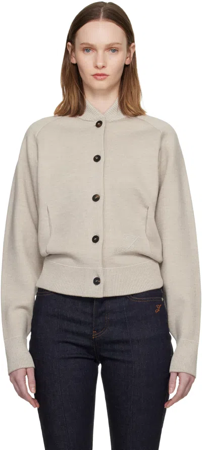 Jacquemus Beige 'the Lavande' Cardigan