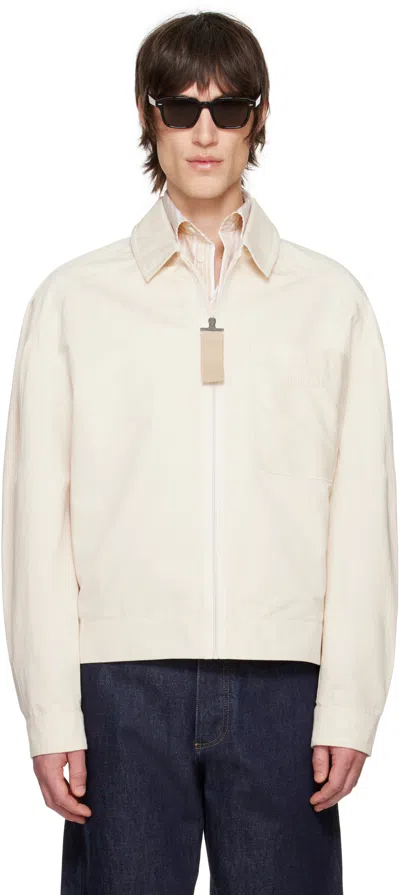 Jacquemus Beige 'the Linu' Jacket In 150 Beige