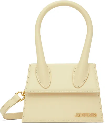Jacquemus Off-white Le Chiquito Crossbody Bag In Off White