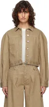 Jacquemus Jacket In Brown