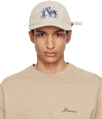 Jacquemus Beige 'the Paysan' Baseball Cap