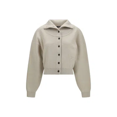 Jacquemus Beige Wool Oves Aries Women's Cardigan