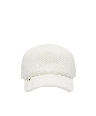 Jacquemus Belo Baseball Cap In White