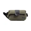 Jacquemus La Banane Bambino Cotton Belt Bag In Green