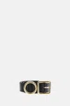 Jacquemus Le Ceinture Regalo Leather Belt In Black
