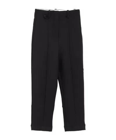 Jacquemus Belt-loop Casual Pants In Black